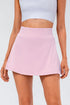 'Maryam' High Waist Pleated Active Skirt - Celes Fashion